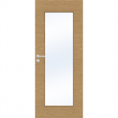 Дверь усиленная шпонированная SWEDOOR by Jeld-Wen Steady 412, M7x21, Шпон – дуб, вертикальный