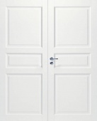 Дверь белая массивная SWEDOOR by Jeld-Wen Craft 101, двустворчатая, M15(705+715)х21,  Белый NCS S 0502-Y