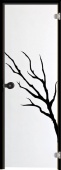 Дверь для сауны SWEDOOR by Jeld-Wen Oksa с черной коробкой, M7x19