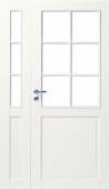 Дверь белая массивная SWEDOOR by Jeld-Wen Craft 102 + расширение
