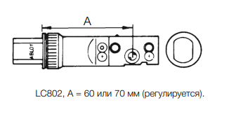 Врезной замок ABLOY®  LC802