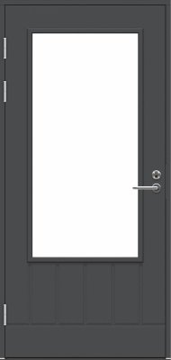 Дверь входная террасная SWEDOOR by Jeld-Wen PO1894 W16, с замком ABLOY LC200