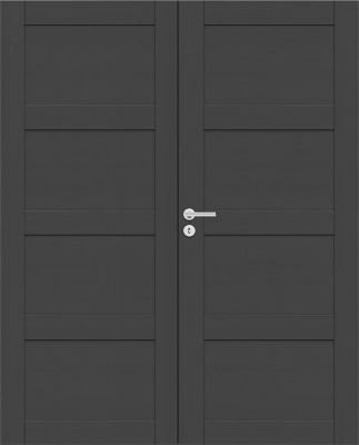 Дверь SWEDOOR by Jeld-Wen Unique rustic 337, двустворчатая