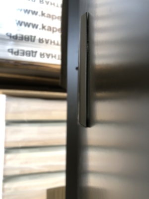 Теплая входная дверь SWEDOOR by Jeld-Wen Basic B0060, коричневая (цвет RR32), М10*21, ПРАВАЯ , замок LC102, №11