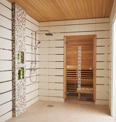 Дверь  для сауны SWEDOOR by Jeld-Wen Squarew фотография