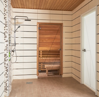 Дверь для сауны SWEDOOR by Jeld-Wen LINJA фотография