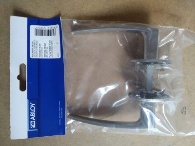 Ручка нажимная Abloy (Аблой) Polarita 16/001 Zn/Hcr 40  фотография