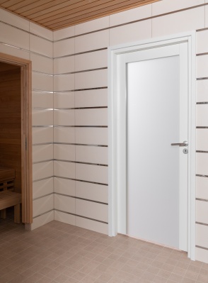 Дверь белая массивная SWEDOOR by Jeld-Wen Unique 500 фотография