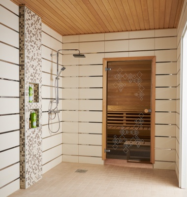 Дверь для сауны SWEDOOR by Jeld-Wen Himmeli фотография