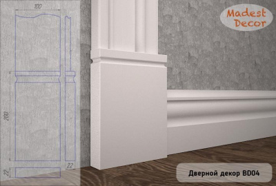 Дверной декор BD04