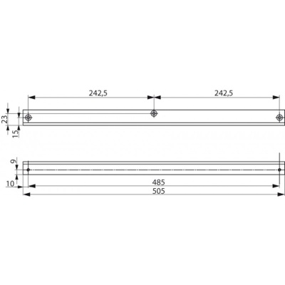Монтажная пластина угловя ASSA-Abloy (Асса-Аблой) DCA104 (A104)