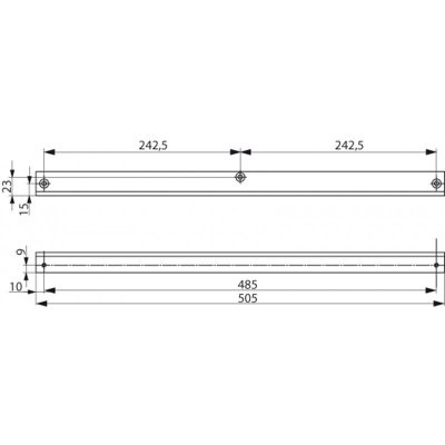 Монтажная пластина угловя ASSA-Abloy (Асса-Аблой) DCA104 (A104)