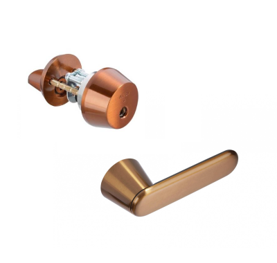 Комплект Abloy ручка DOMUS 12 Ms/APR, 56-80 с цилиндром CY001C 