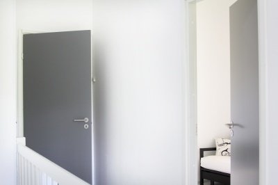 Дверь усиленная окрашенная SWEDOOR by Jeld-Wen Steady 411 фотография