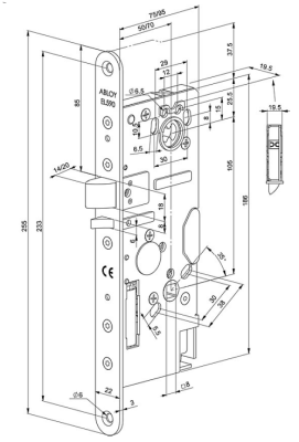 Замок электромеханический Abloy (Аблой) EL590