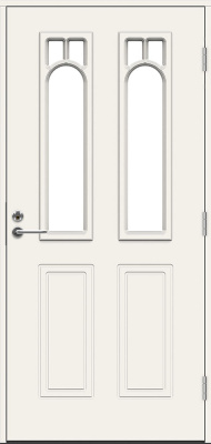 Теплая входная дверь SWEDOOR by Jeld-Wen Classic Delius Eco