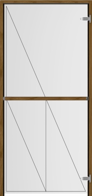 Дверь для сауны SWEDOOR by Jeld-Wen LINJA