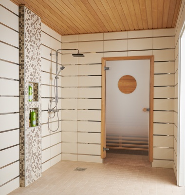 Дверь для сауны SWEDOOR by Jeld-Wen KESÄYÖ фотография