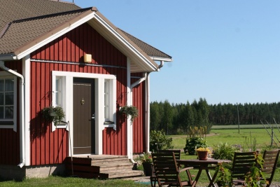 Дверь входная Kaski UO1, тёмно-коричневая, с замком ASSA 8765, М9*21, ЛЕВАЯ