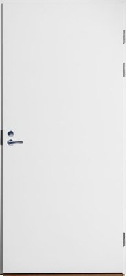 Дверь противопожарная SWEDOOR by Jeld-Wen Fire 810, M10x21, Правая, Белый NCS S 0502-Y