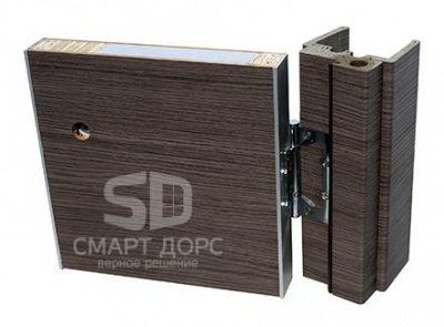 Дверь Kapelli Eco дуб неаполь серый  поперечный