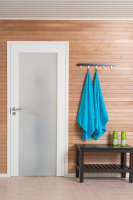 Дверь белая массивная SWEDOOR by Jeld-Wen Unique 500 фотография