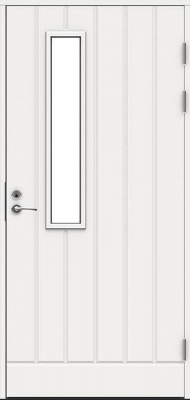 Теплая финская входная дверь SWEDOOR by Jeld-Wen Function F1894 W22, с замком ABLOY LC200