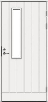 Теплая финская входная дверь SWEDOOR by Jeld-Wen Function F1894 W22, с замком ABLOY LC200