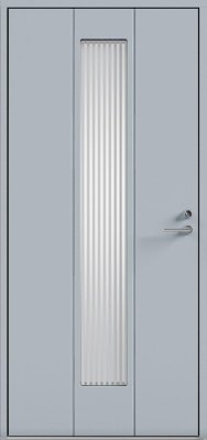 Дверь входная Kaski Future Mimosa Thermo, Белый NCS S 0502-Y, 10*21, левое