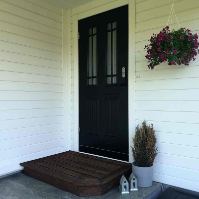 Теплая входная дверь SWEDOOR by Jeld-Wen Classic Scott Eco фотография