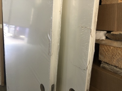 Дверь белая гладкая SWEDOOR by Jeld-Wen Easy 201, М9*21, №19 фотография