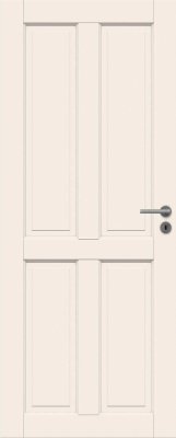 Дверь белая массивная SWEDOOR by Jeld-Wen Craft 122, M9x21, Левая, Белый NCS S 0502-Y