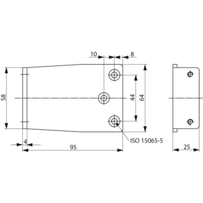 Монтажная пластина ASSA-Abloy (Асса-Аблой) A154