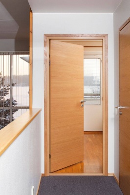 Дверь звукоизоляционная SWEDOOR by Jeld-Wen Sound 201DB, шпонированная фотография