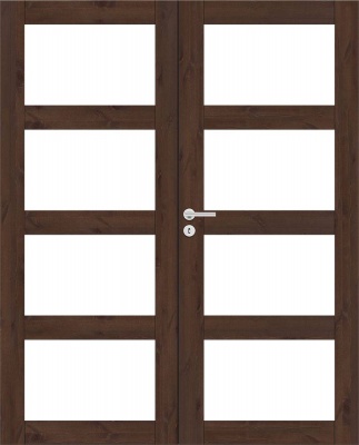Дверь SWEDOOR by Jeld-Wen Unique rustic 348, двустворчатая