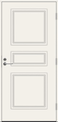 Теплая входная дверь SWEDOOR by Jeld-Wen Classic Puccini ECO, lc200, М9*21, левая