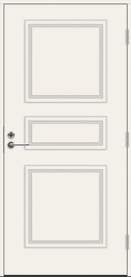 Теплая входная дверь SWEDOOR by Jeld-Wen Classic Puccini ECO, lc200, М9*21, левая