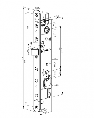 Замок электромеханический Abloy (Аблой) EL495